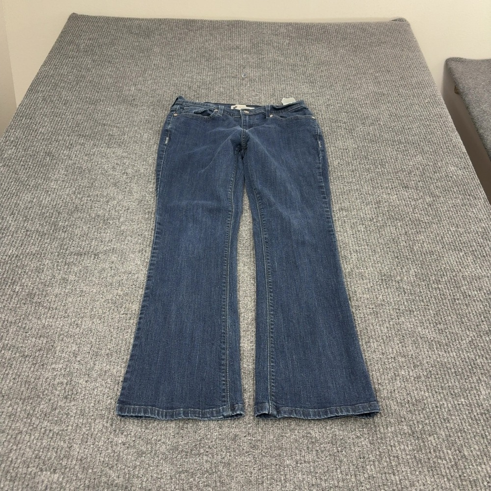 Levis Jeans Womens 8 Blue Cotton 515 Bootcut Flap Pocket Classic Denim Y2K